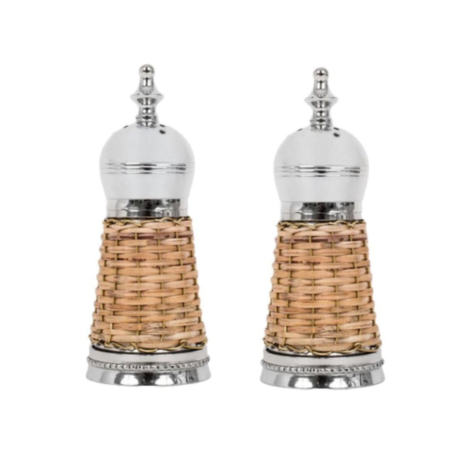 Wicker Salt and Pepper Shaker