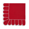 Studio Collection: Pippa Napkin - Red/White (Set of 4)