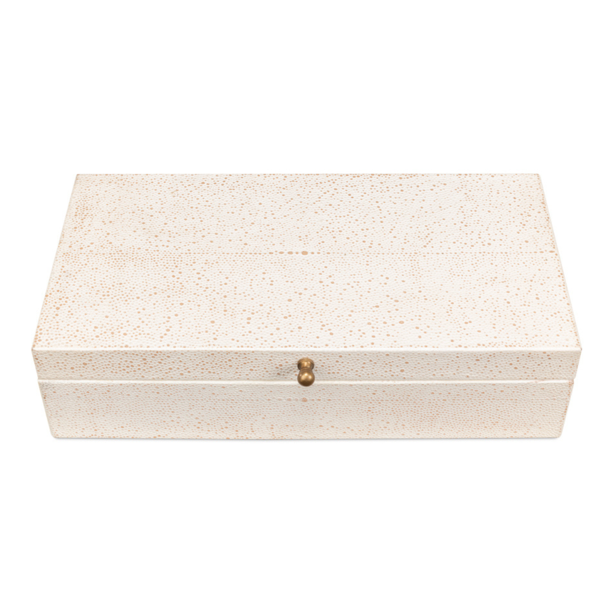 Gatsburg Shagreen Box - Osprey White (Set of 2)