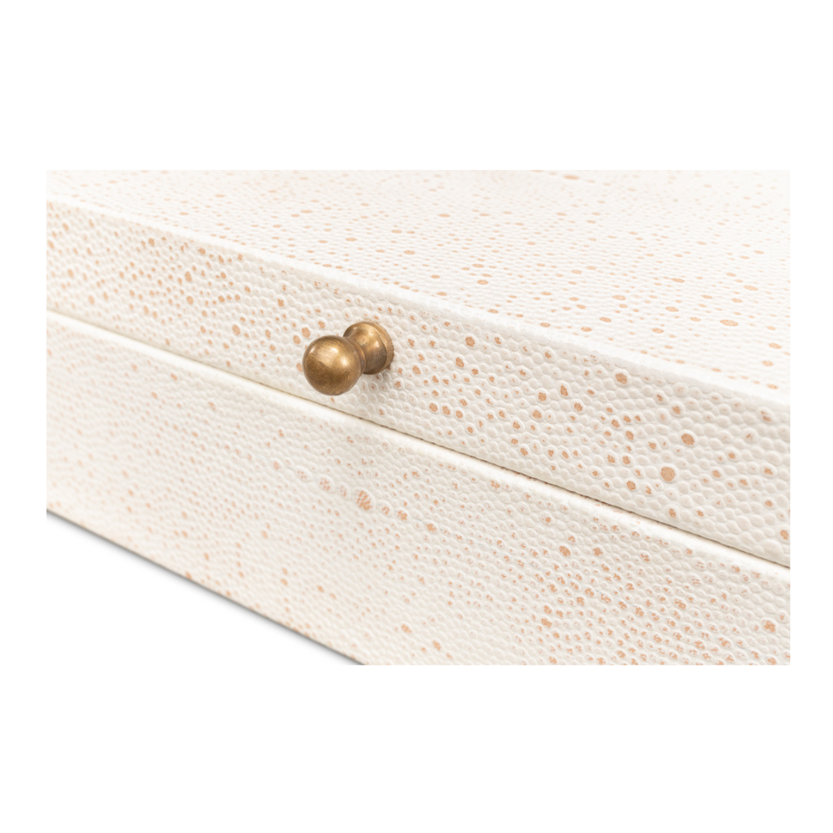 Gatsburg Shagreen Box - Osprey White (Set of 2)