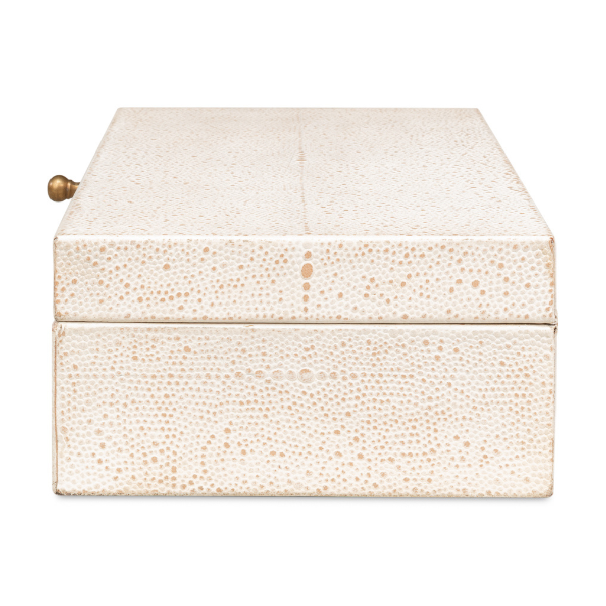 Gatsburg Shagreen Box - Osprey White (Set of 2)