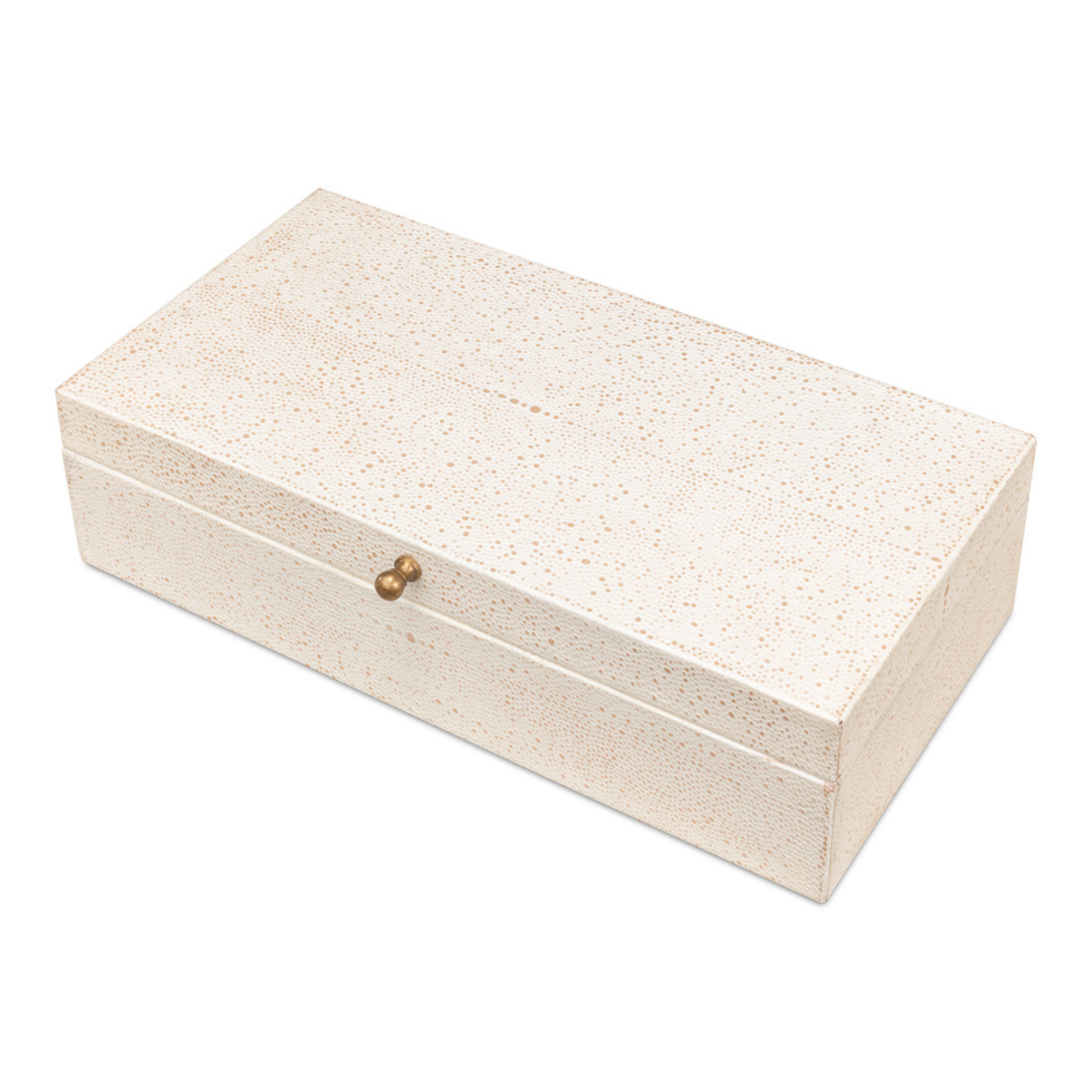 Gatsburg Shagreen Box - Osprey White (Set of 2)