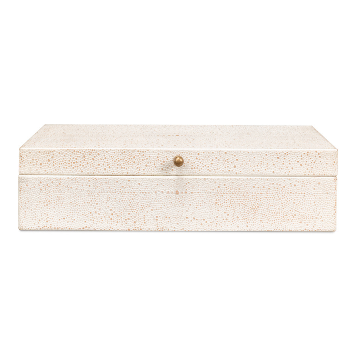 Gatsburg Shagreen Box - Osprey White (Set of 2)