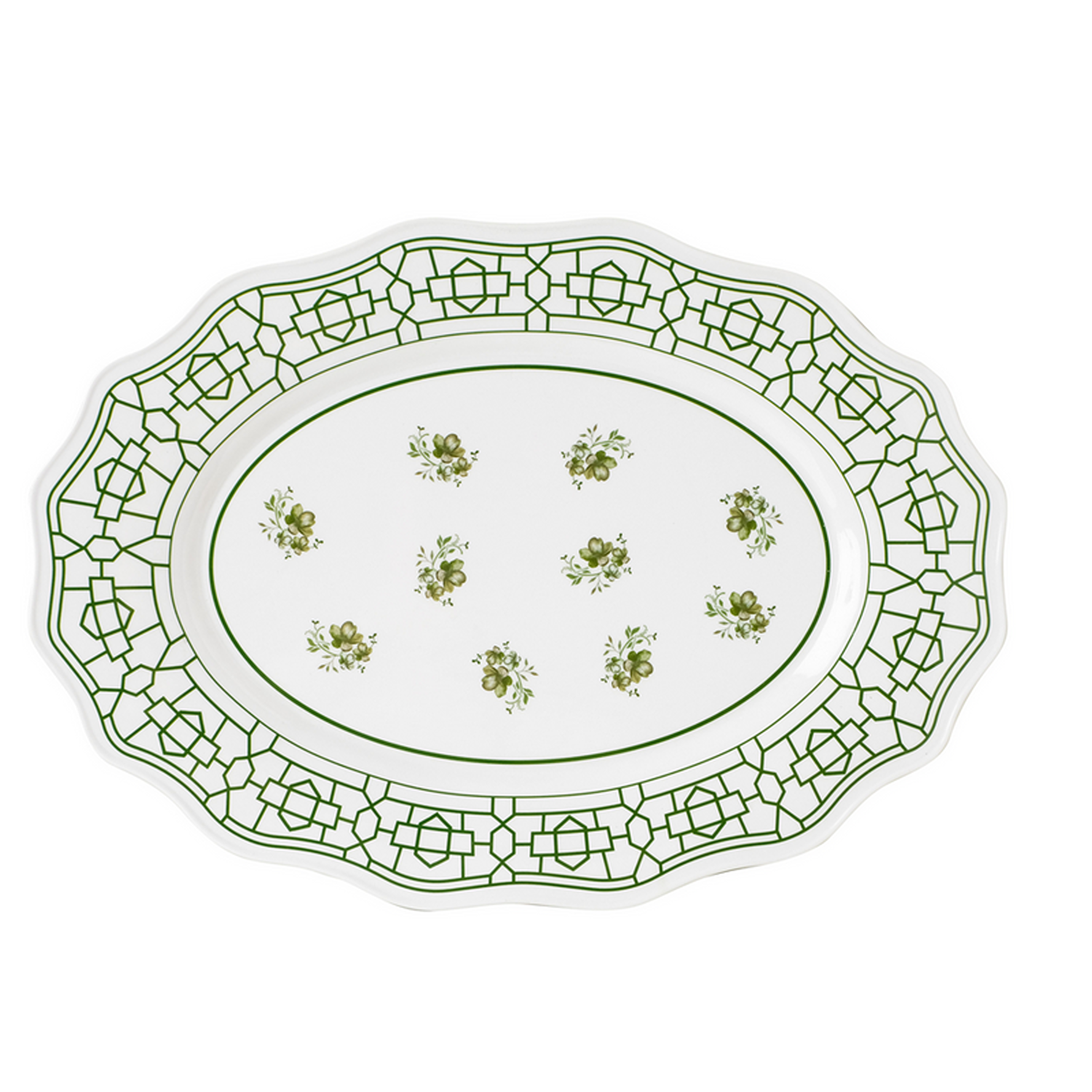 Spring Green Melamine Dinnerware Collection