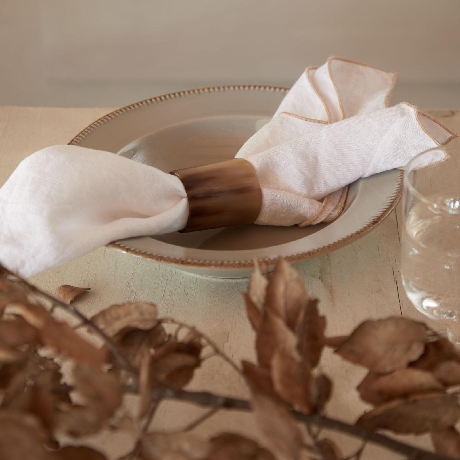 Napkin 100% Linen Bella - Beige Tofu