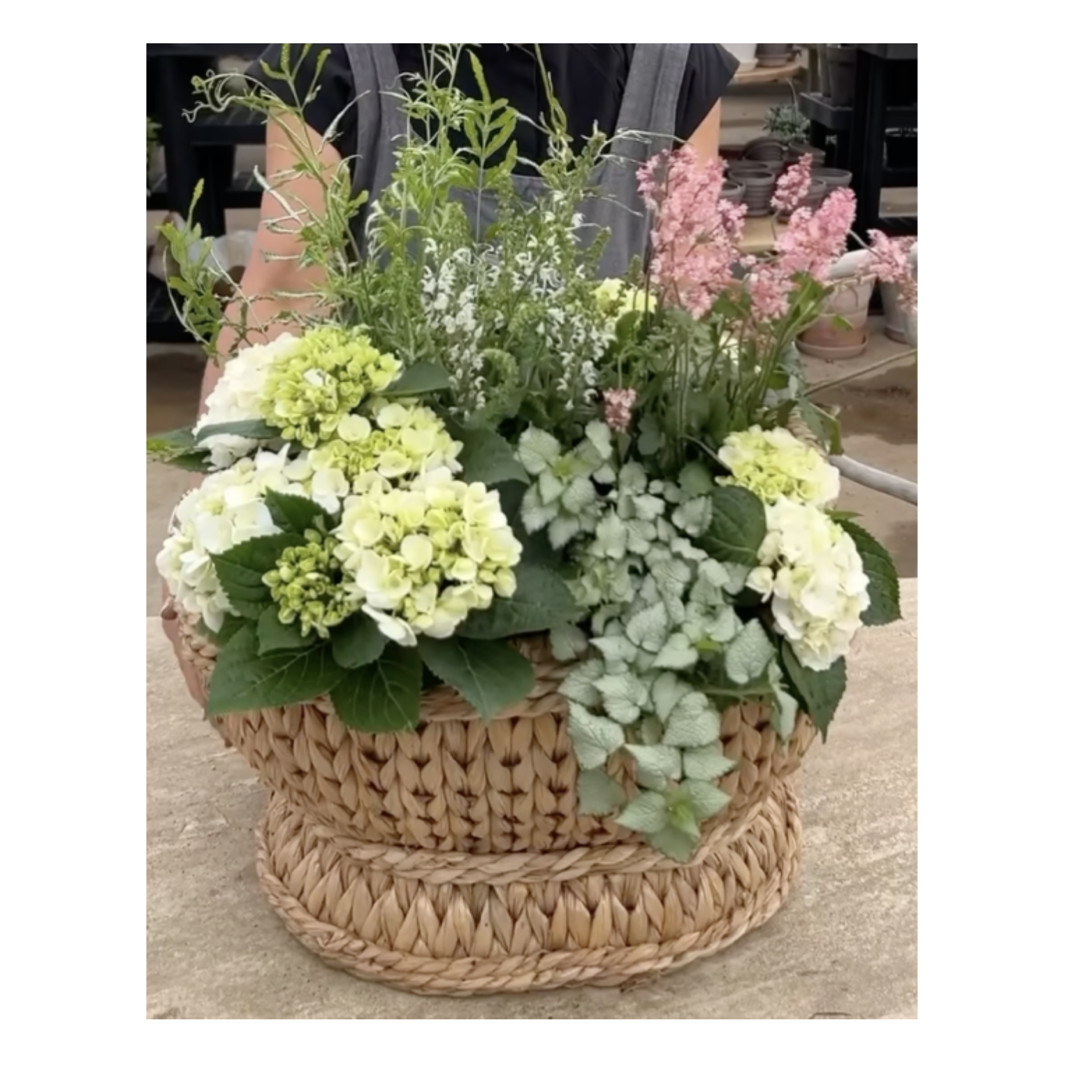 Sweater Weave Oval Compote