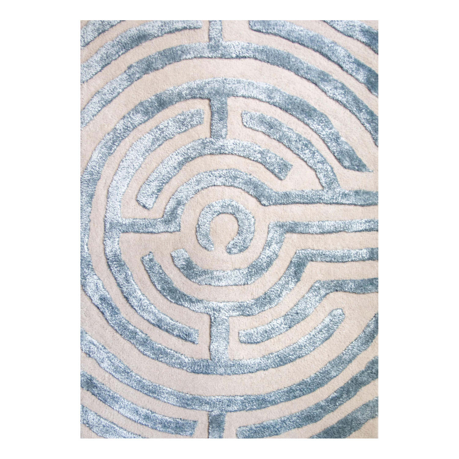 Lucca Hand-Tufted Maze Rug