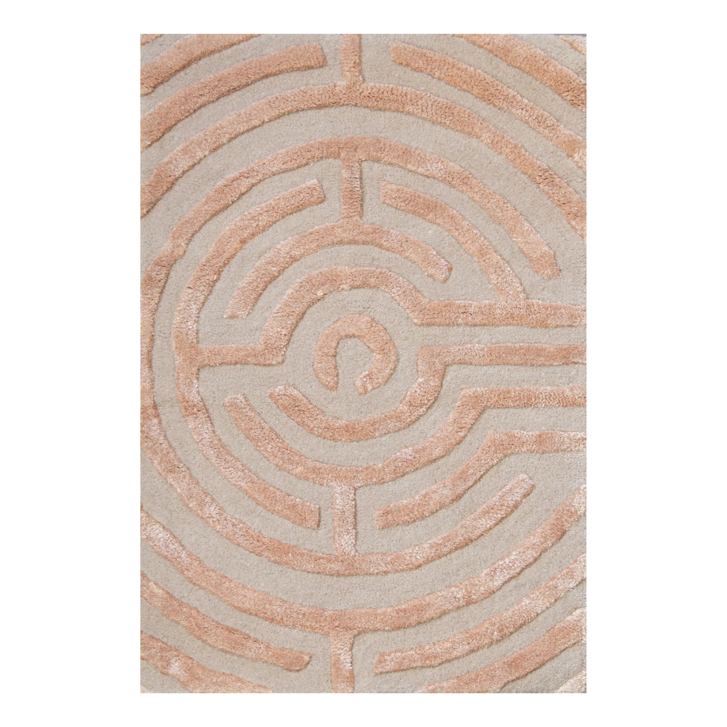 Lucca Hand-Tufted Maze Rug