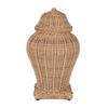 Outdoor Woven Ginger Jar