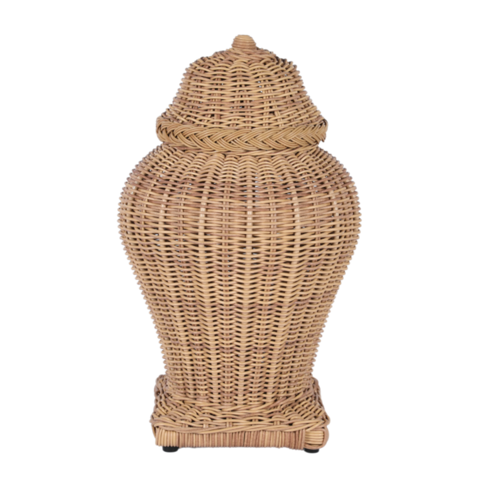 Outdoor Woven Ginger Jar