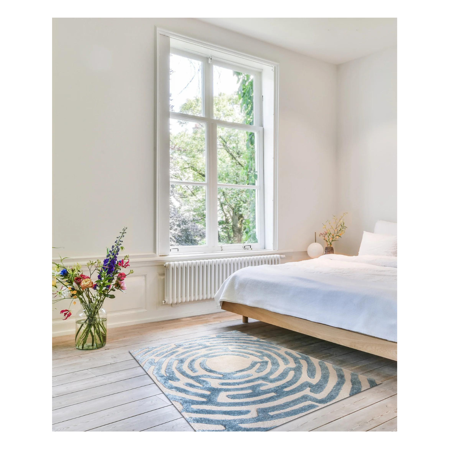 Amiens Hand-Tufted Maze Rug