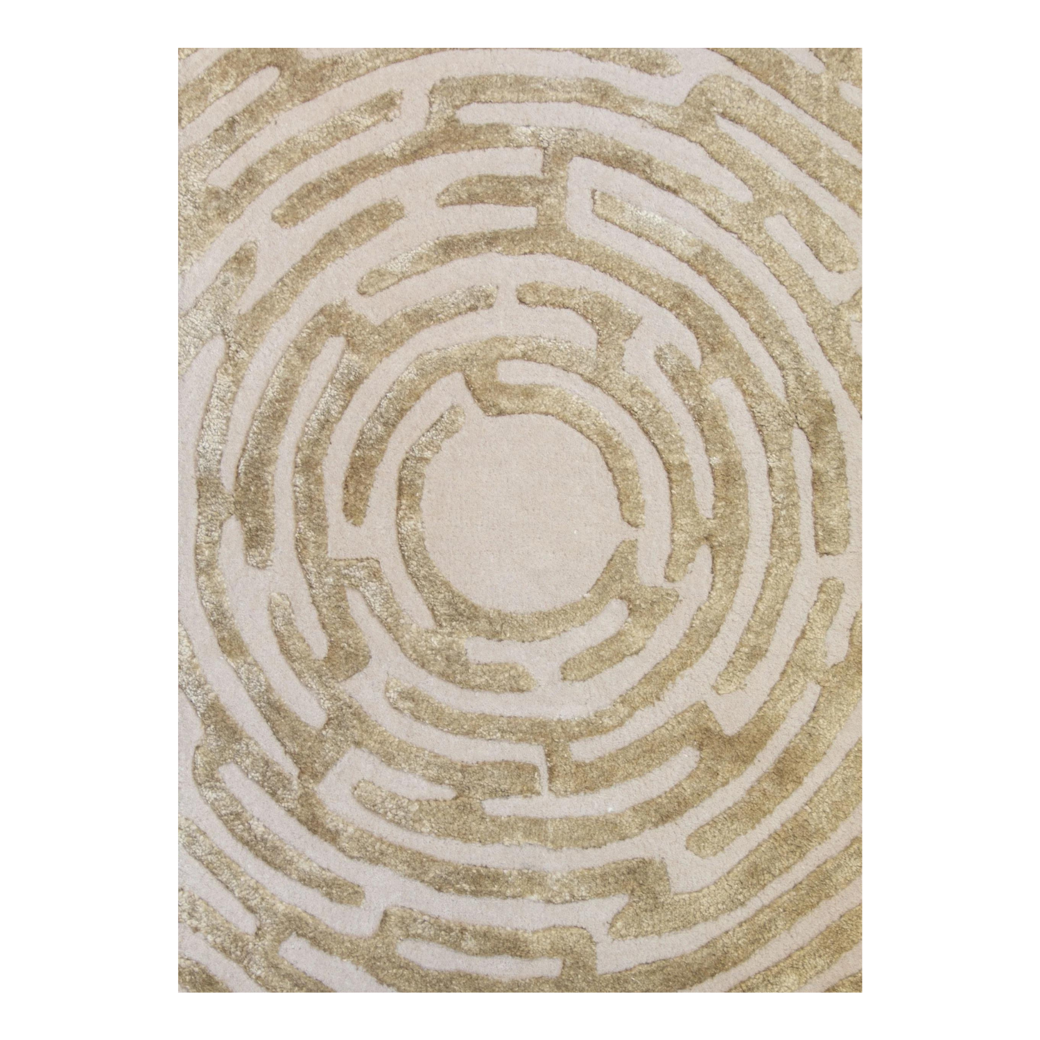 Amiens Hand-Tufted Maze Rug