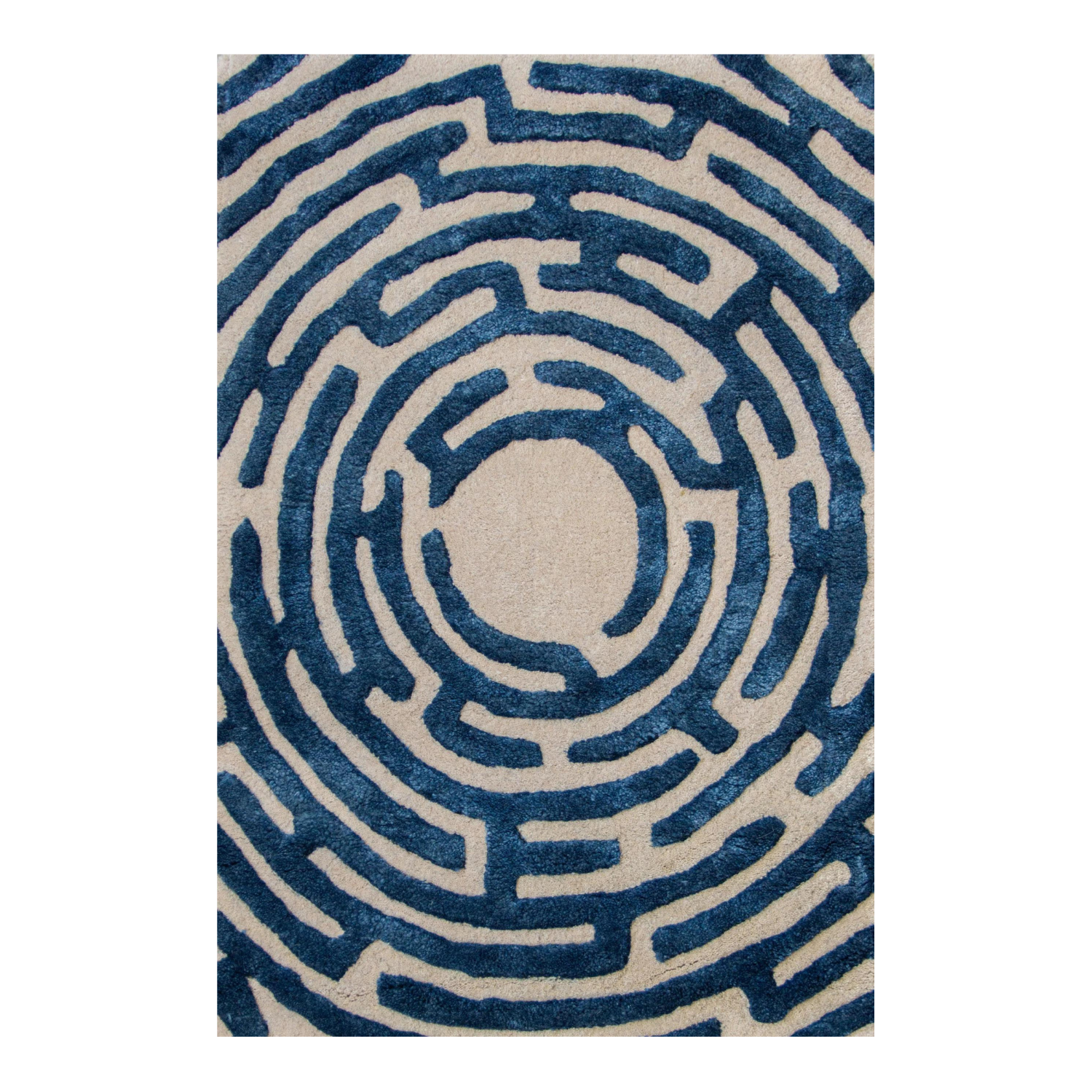 Amiens Hand-Tufted Maze Rug