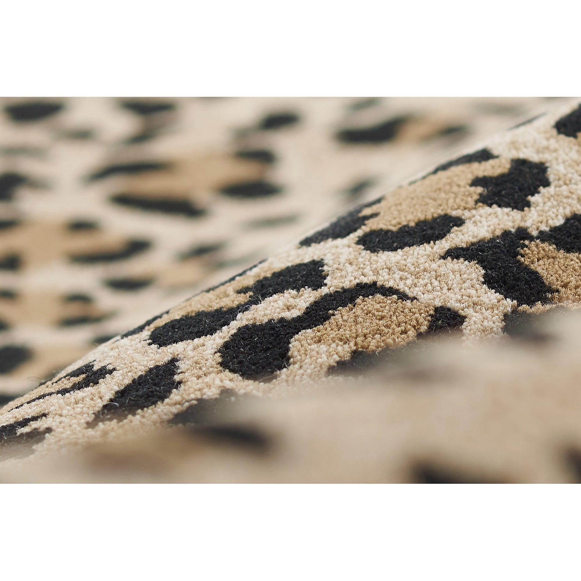 Erin Gates by Momeni Woodland Leopard Beige Hand Tufted Wool Area Rug