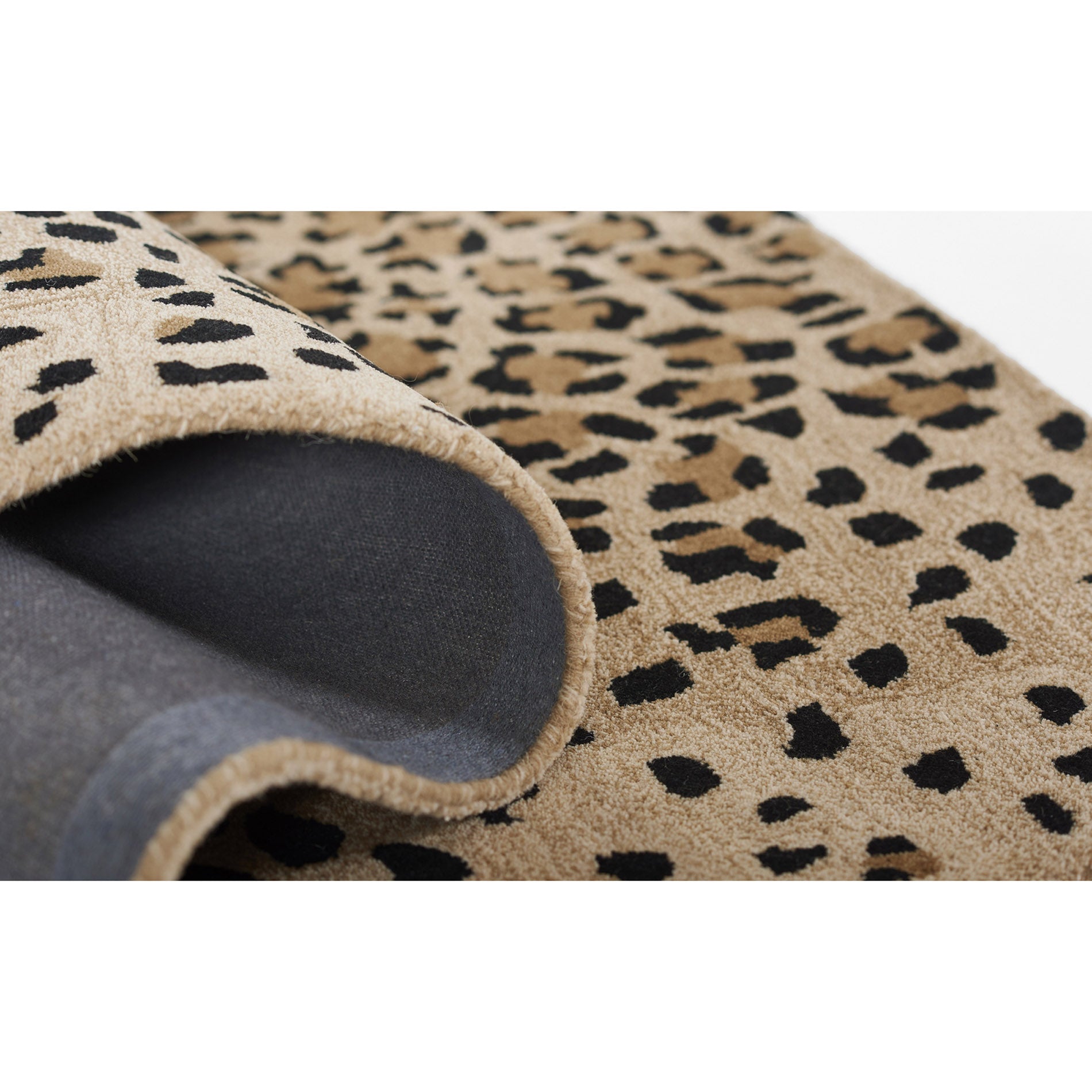 Erin Gates by Momeni Woodland Leopard Beige Hand Tufted Wool Area Rug