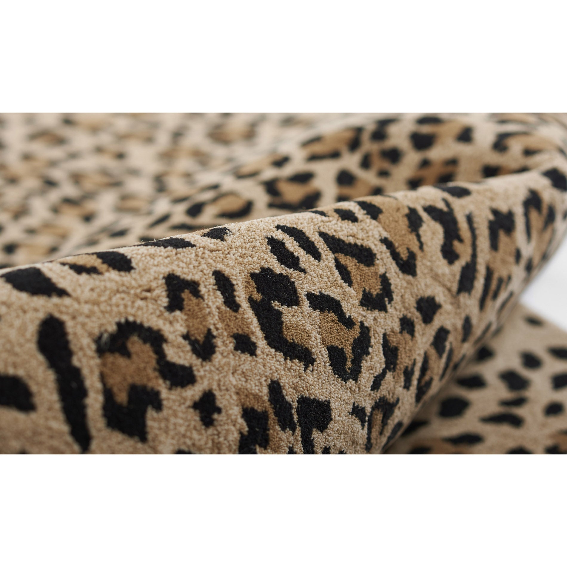 Erin Gates by Momeni Woodland Leopard Beige Hand Tufted Wool Area Rug