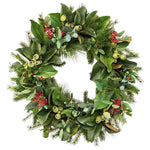 Pine Needles/Holly Wreath