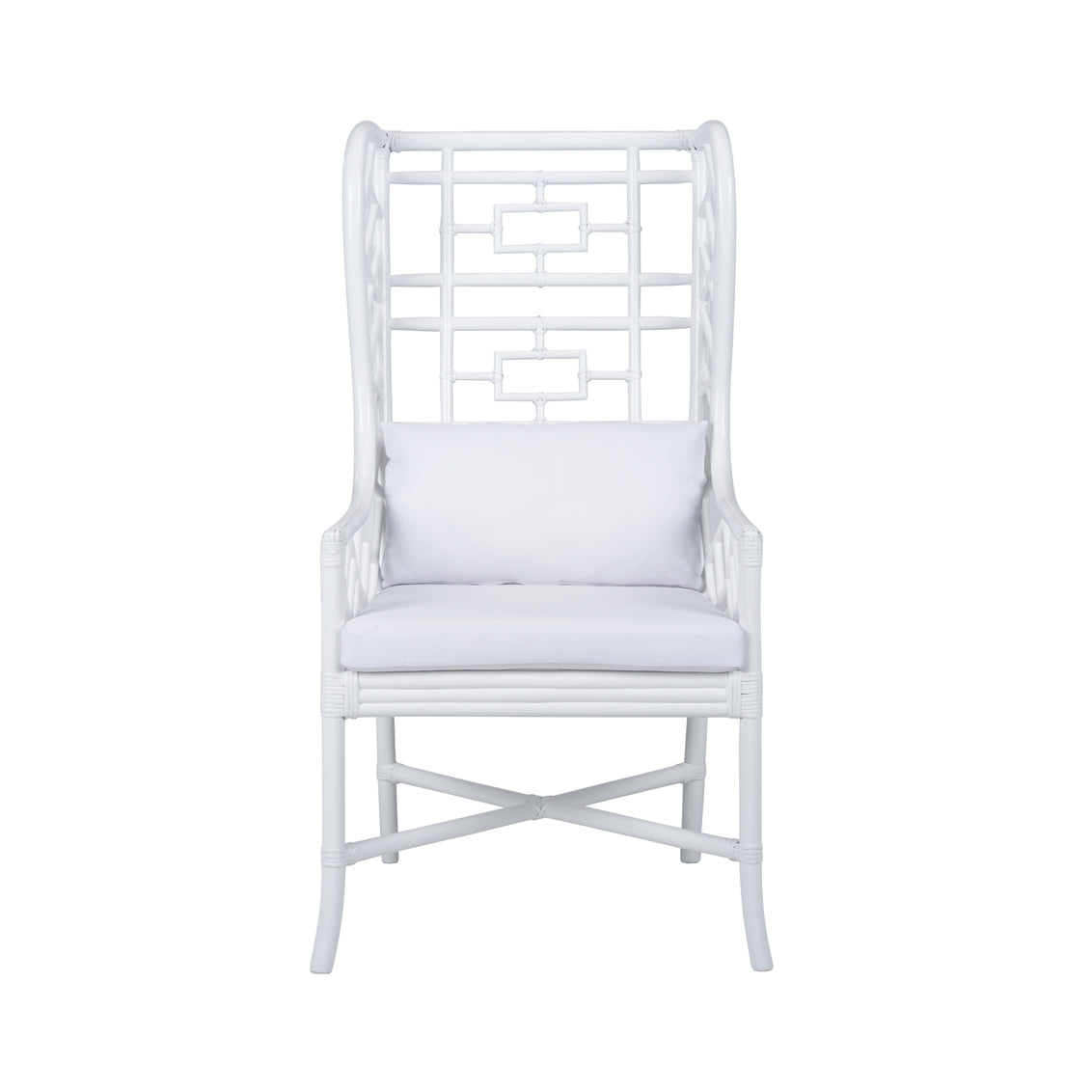 Gwyneth Wing Chair - Pure White