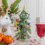 Ceramic Decorated Holiday Tree, Large