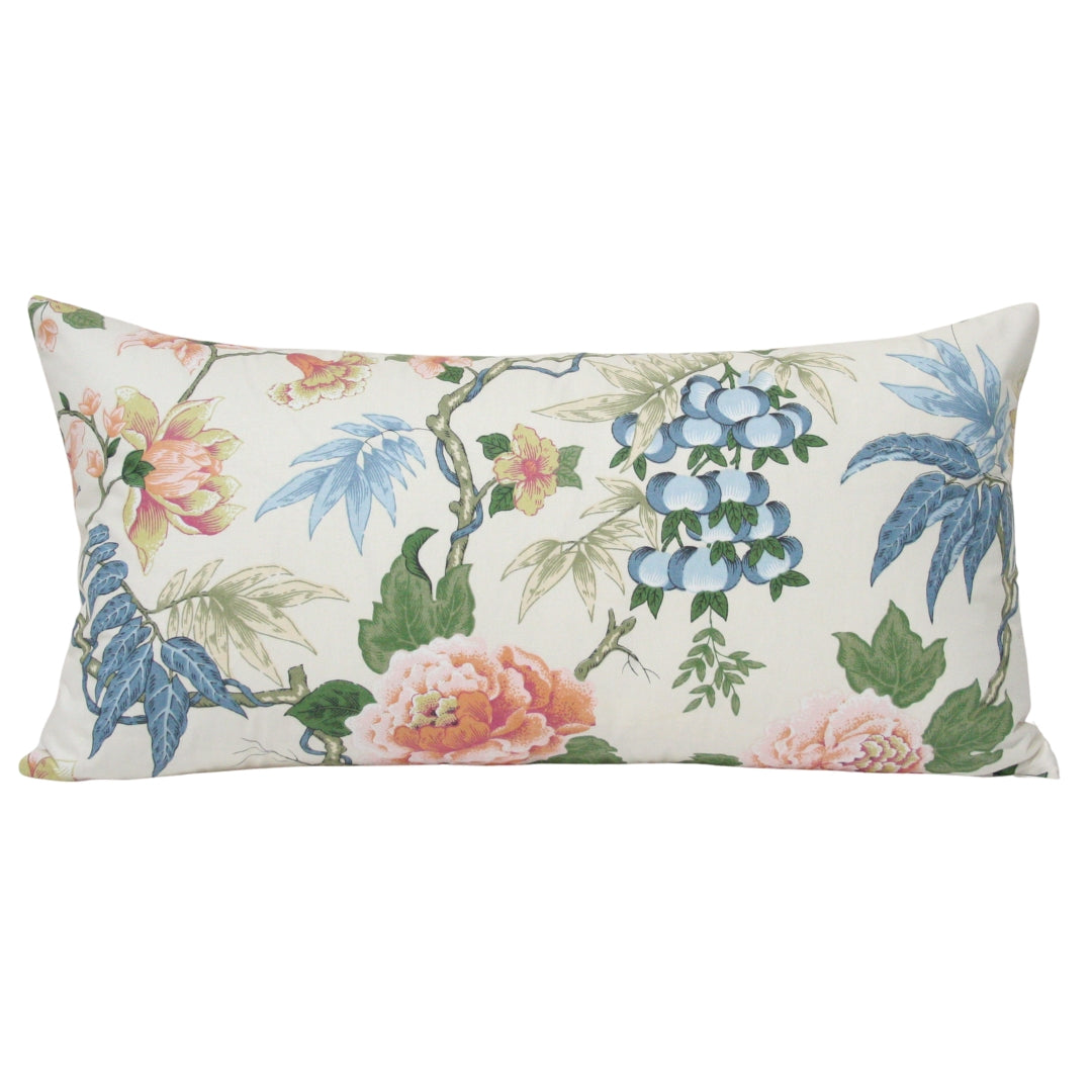 Anshun Paprika and Blue Floral (Last Chance)