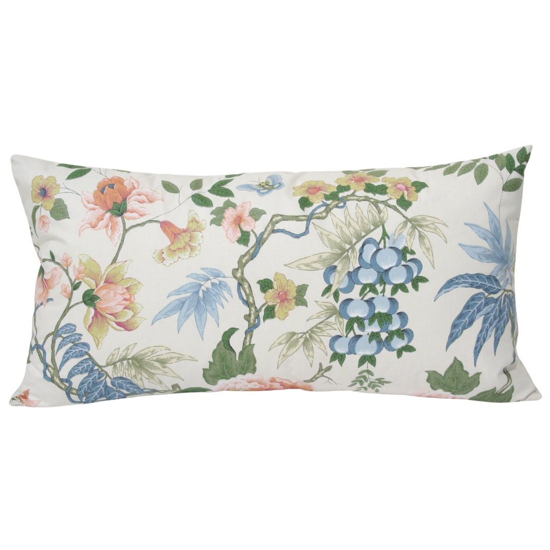 Anshun Paprika and Blue Floral (Last Chance)