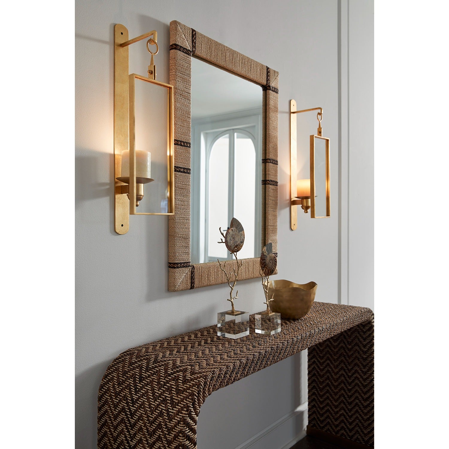 Rope Waterfall Console