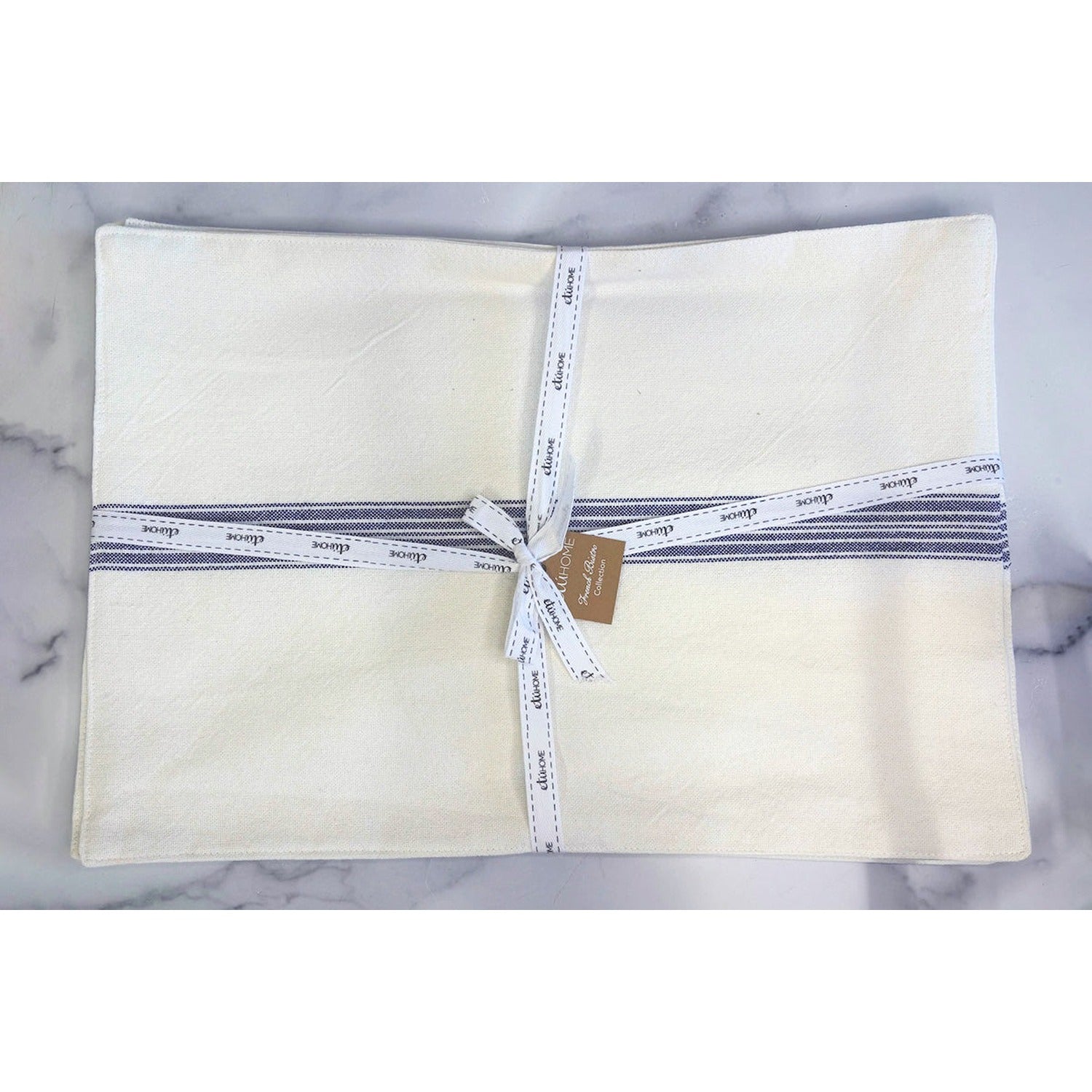 Rectangle Placemats, Vintage Blue Stripe, Set of 4