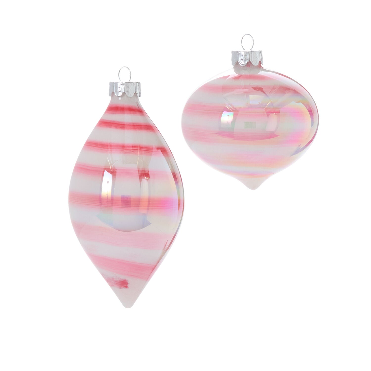 Candy Swirl Ornament - Set of 6