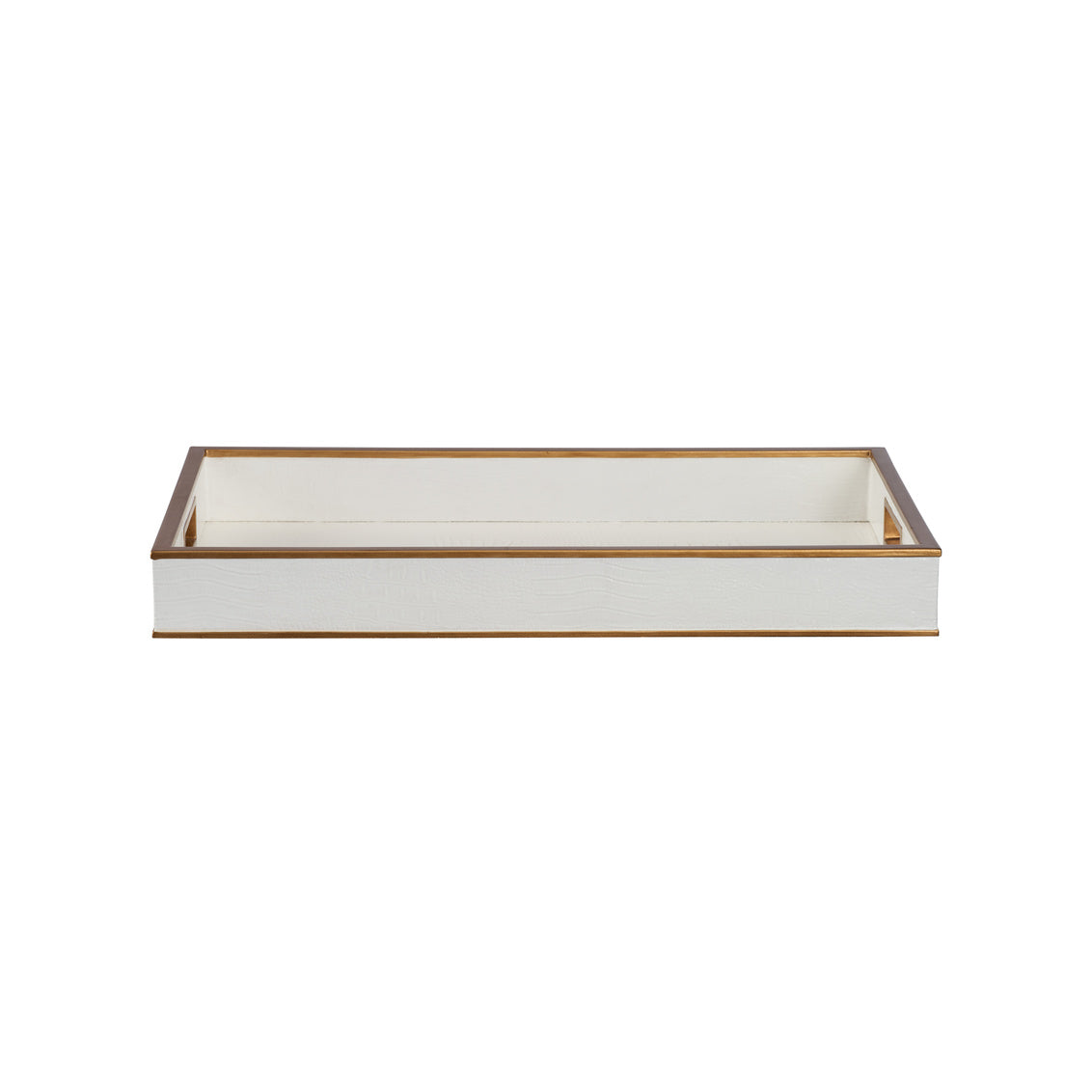 Reddington Tray - White Croco