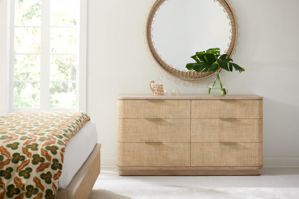 Water Seiche Woven Dresser