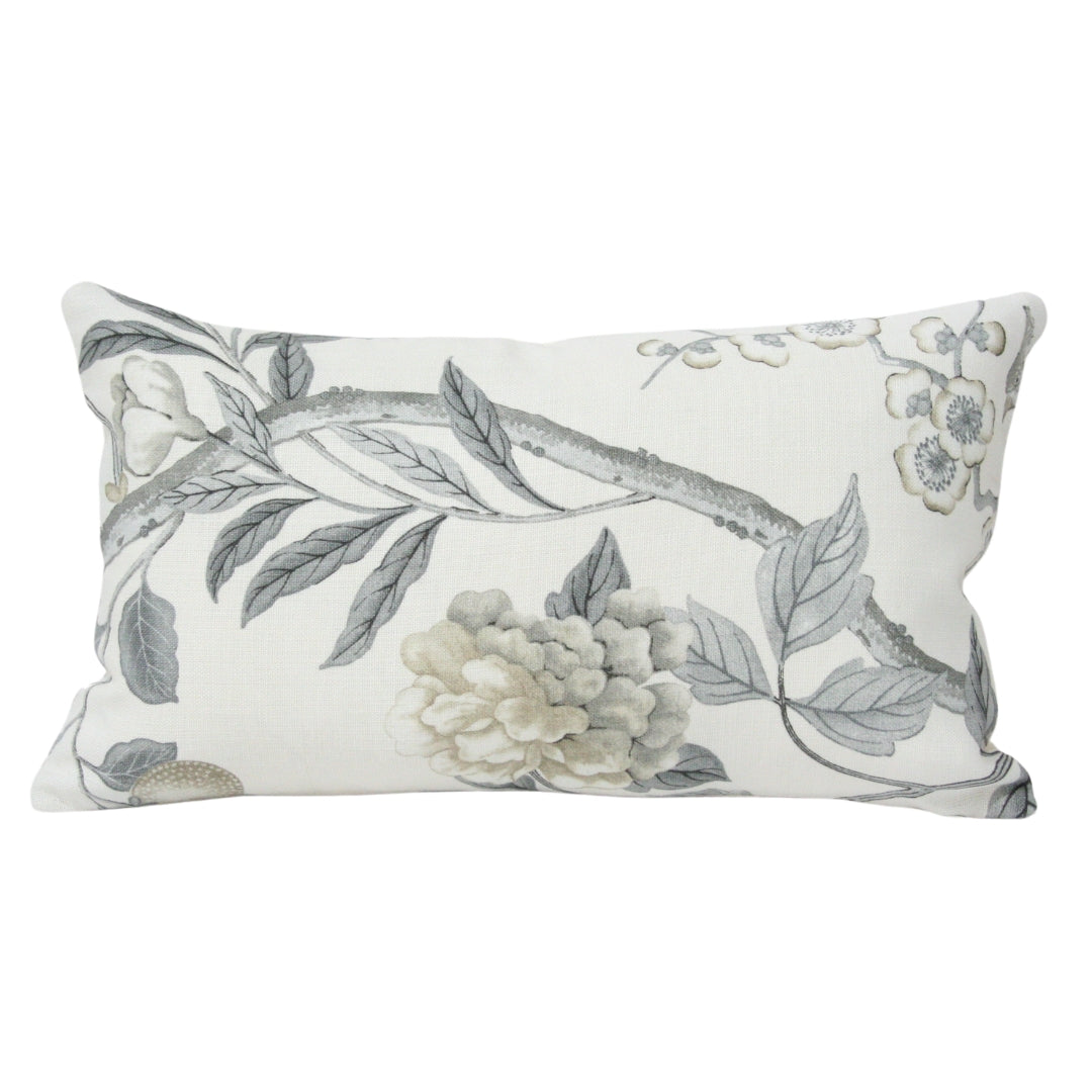 Emperor's Garden Grey Floral (Last Chance)