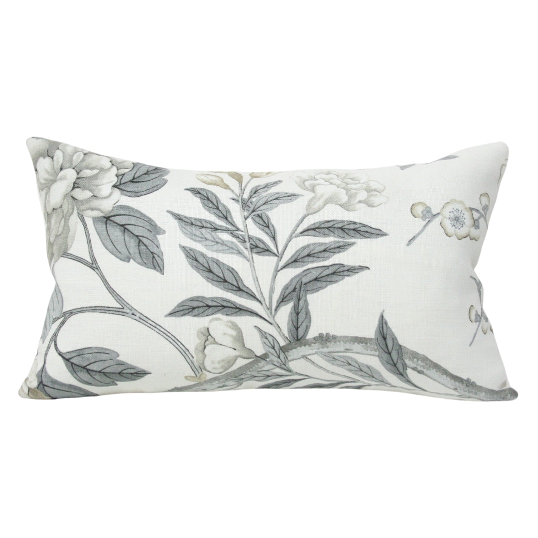 Emperor's Garden Grey Floral (Last Chance)