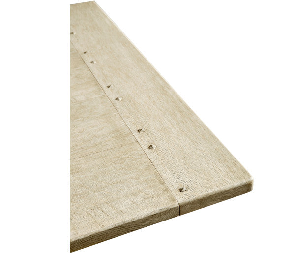 Timeless Sidereal French Laundry Table 96" in Stripped Oak