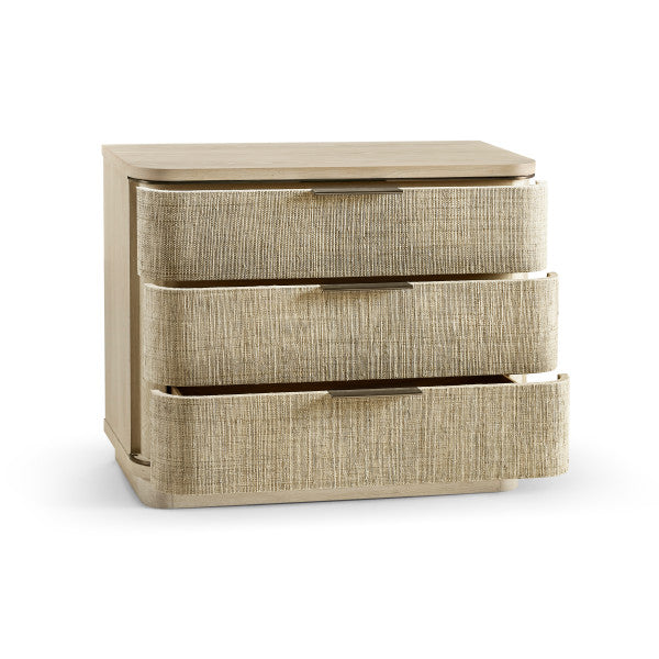 Water Seiche Woven Night Stand