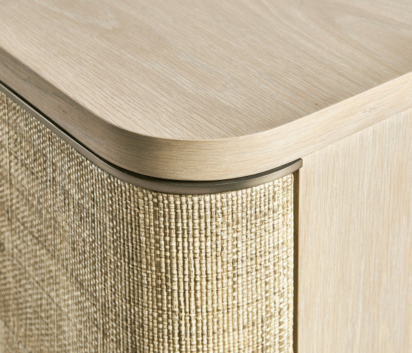 Water Seiche Woven Night Stand