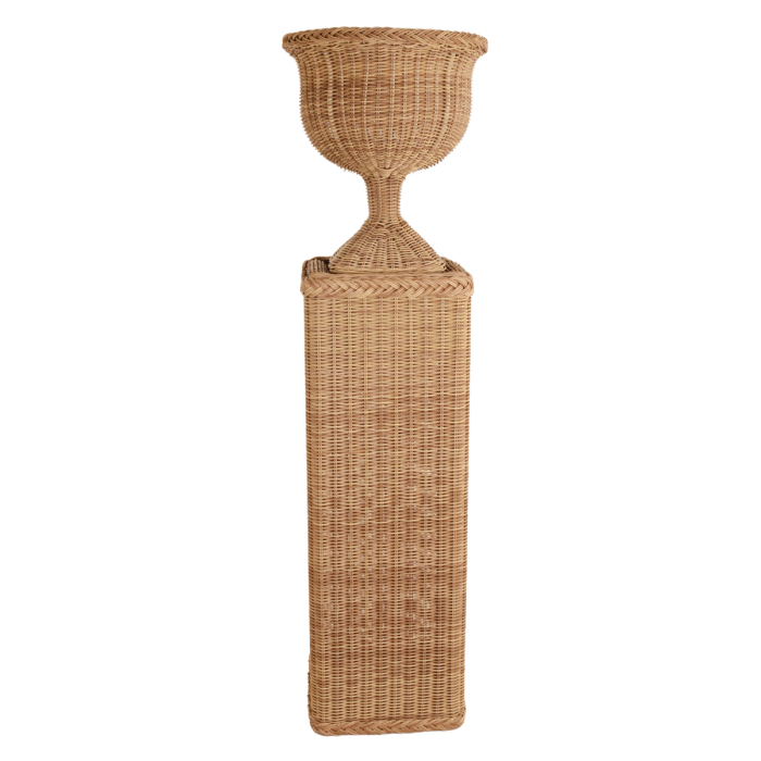 Outdoor Braided Pedestal