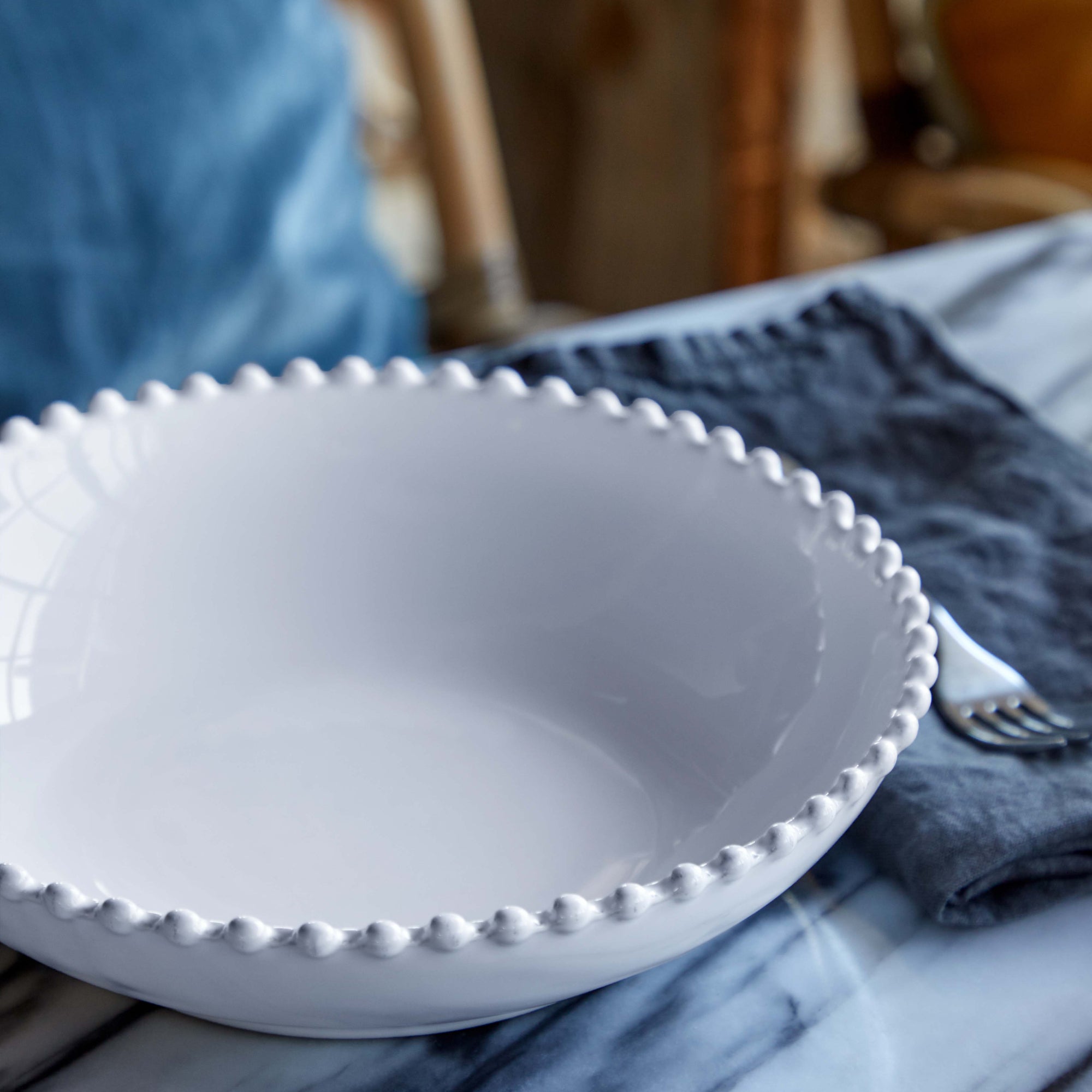 Pearl Pasta Bowls 9", Set of 6