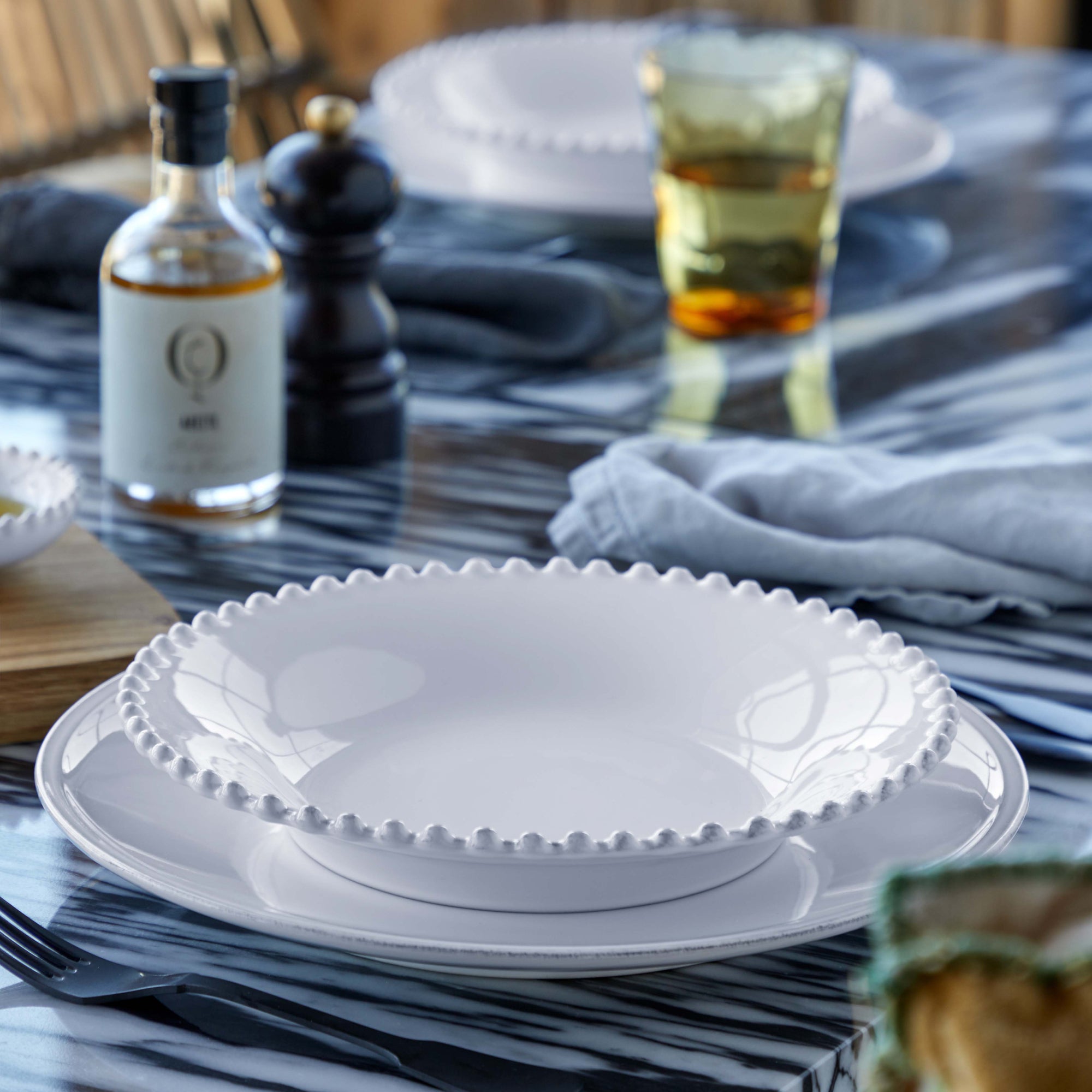 Pearl Pasta Plate 10", Set of 6