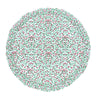 Mistletoe & Bows Quilted Ruffle Placemat - Set of 4