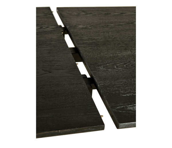 Timeless Epoch Trestle Dining Table in Ebonized Oak