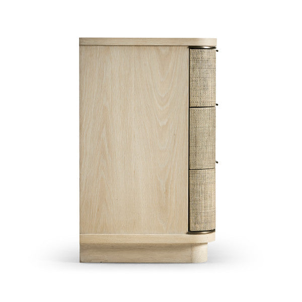 Water Seiche Woven Night Stand