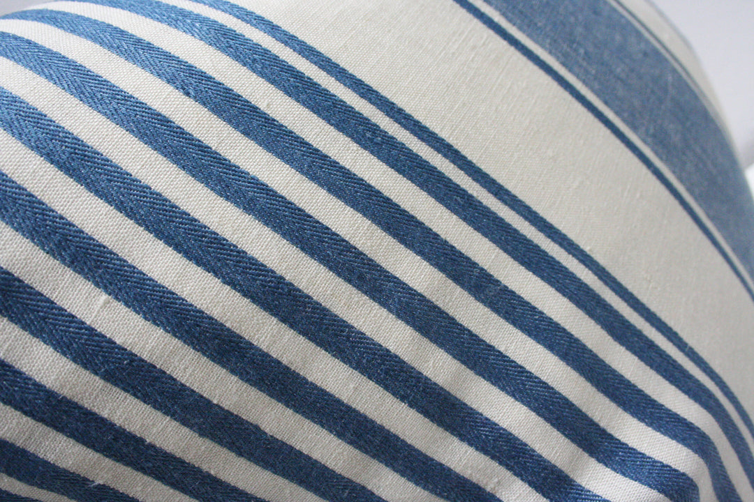 Summerville Linen Stripe Ocean Blue (Last Chance)