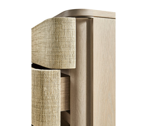 Water Seiche Woven Night Stand