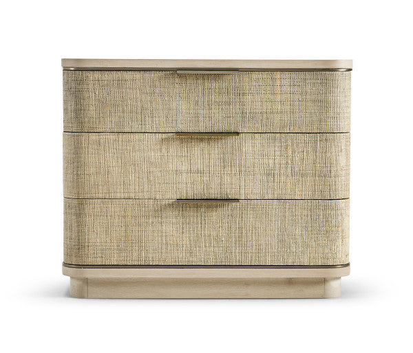 Water Seiche Woven Night Stand