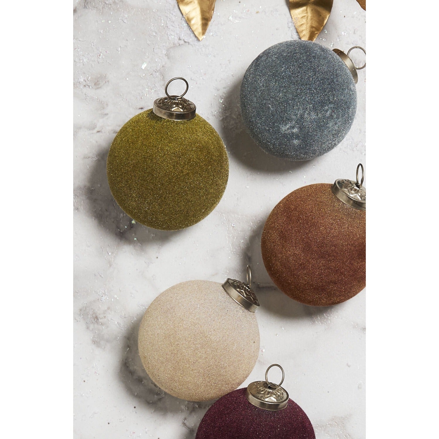 Velvet Ornament - Set of 6
