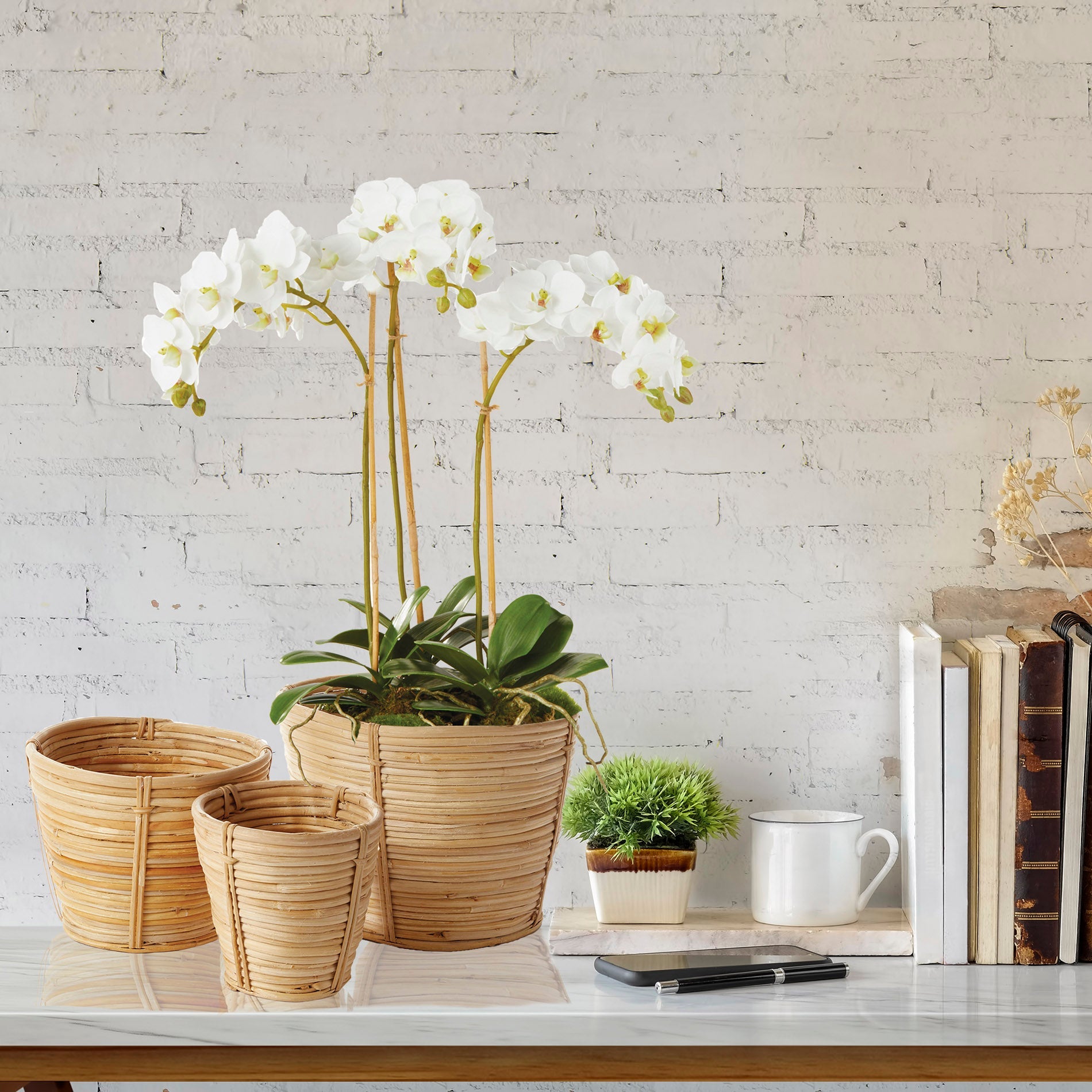 Luca Mini Tapered Baskets Set of 3