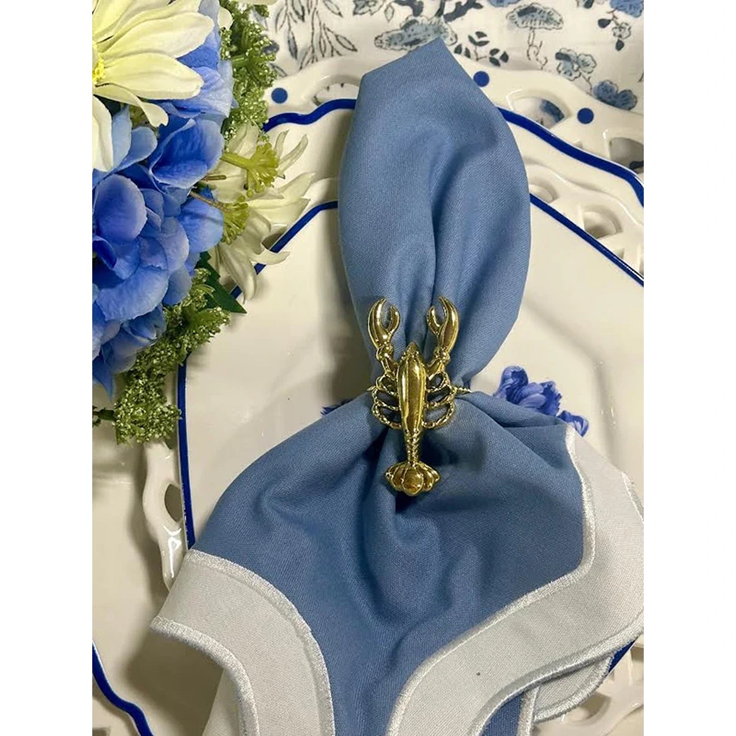 Lobster Set of 4 Napkin Ring