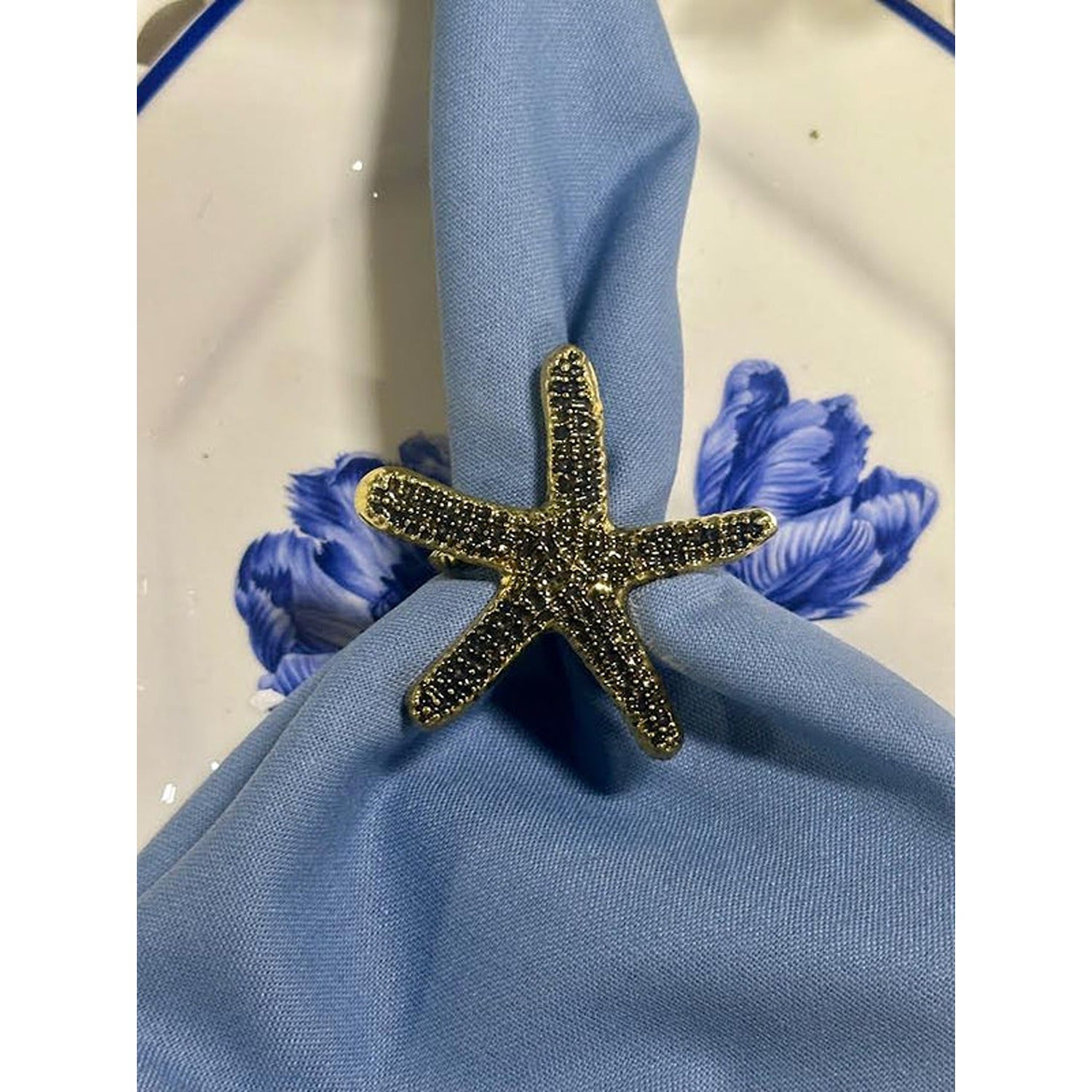 Starfish Set of 4 Napkin Ring