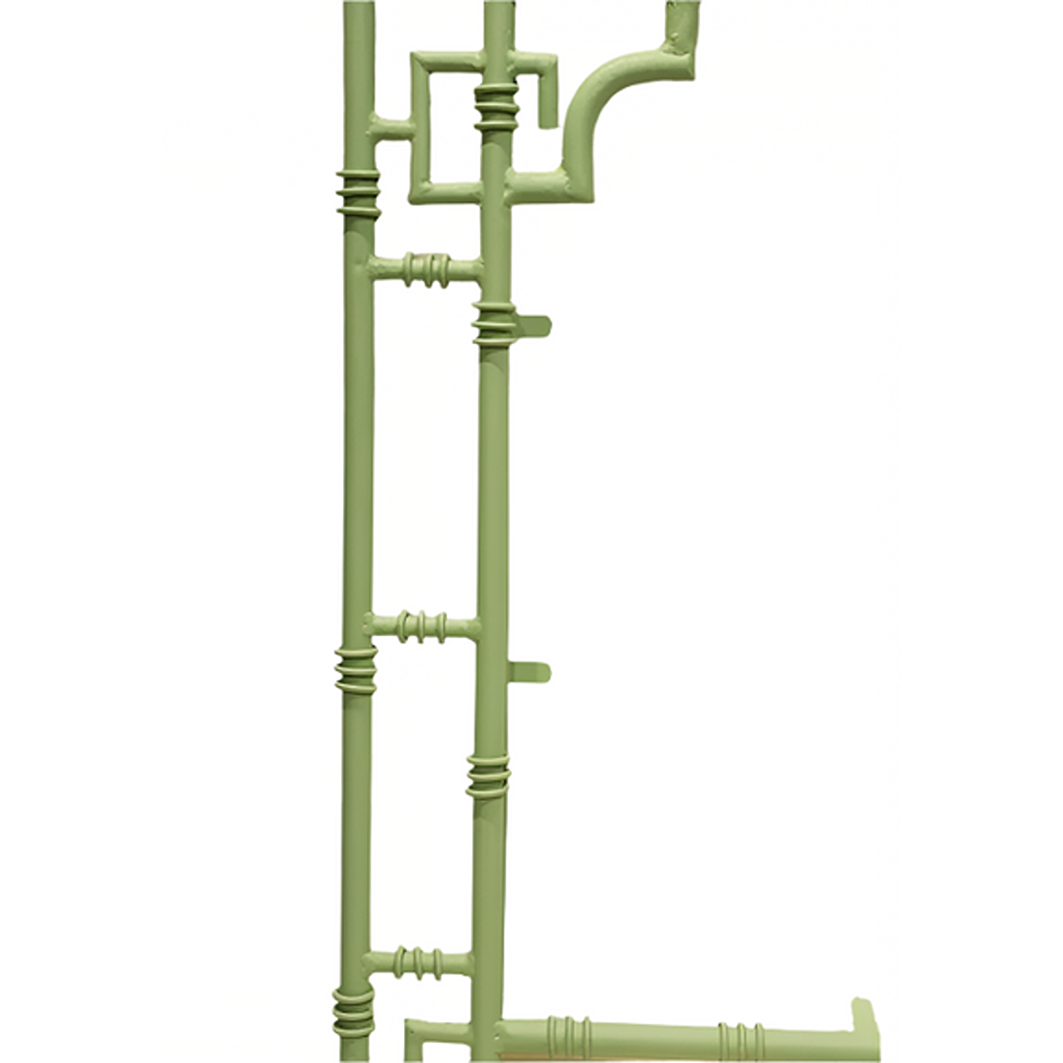 Green Pagoda Mirror