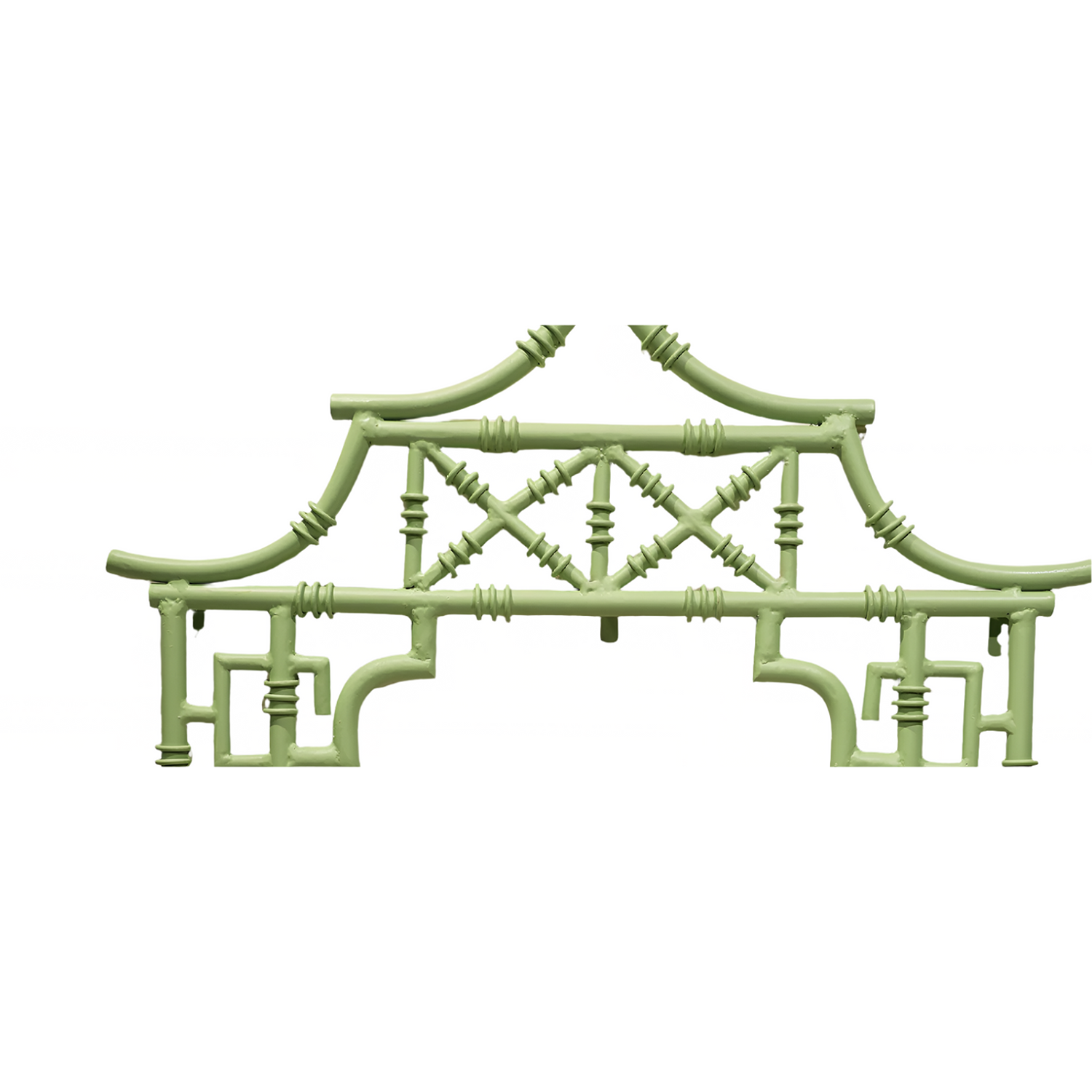 Green Pagoda Mirror